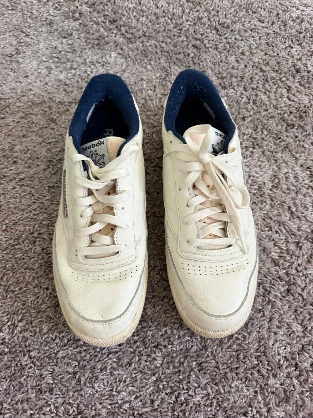 Reebok “Club C 85” Classic Leather Sneakers